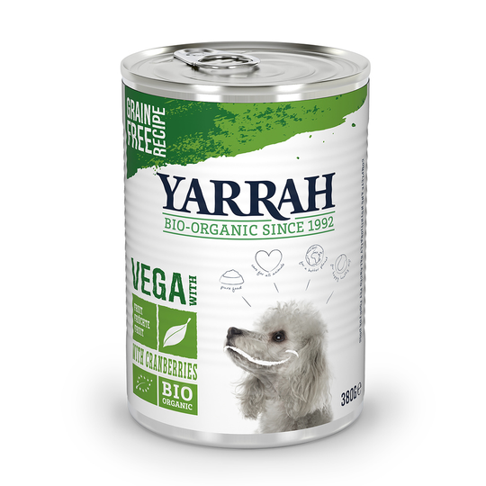 Yarrah Dog Bio Chunks Vega - 6 x 380 g