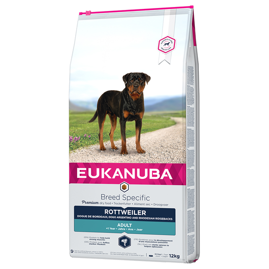 Eukanuba 10 + 2 kg kaupan päälle! - Adult Breed Specific Rottweiler