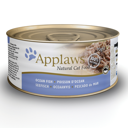 Applaws in Broth -kissanruoka 6 x 70 g - merikala