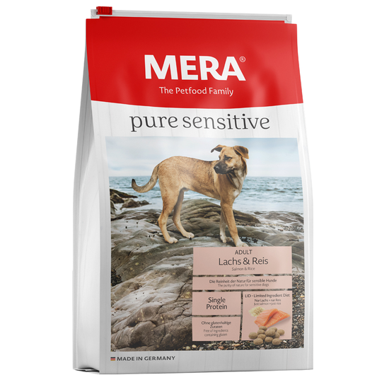 MERA Pure Sensitive Salmon & Rice - 12,5 kg