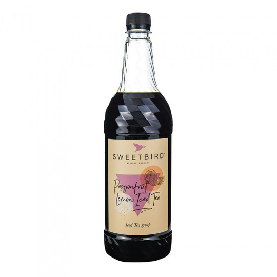 Makusiirappi jääteelle Sweetbird "Passionfruit Lemon Iced Tea", 1 l