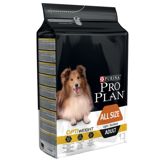 PRO PLAN All Sizes Adult Light Sterilised OPTIWEIGHT - 14 kg