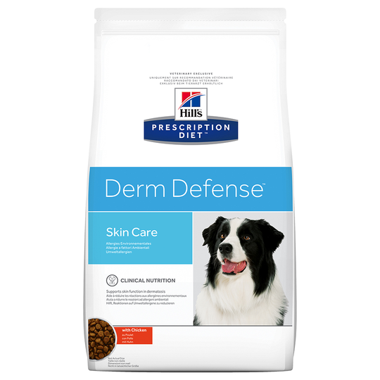 Hill's Prescription Diet Derm Defense - kana - säästöpakkaus: 2 x 12 kg
