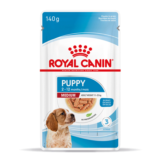 Royal Canin Medium Puppy - 10 x 140 g