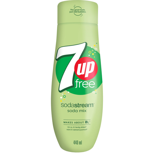 SodaStream 7UP Free -juomatiiviste, 440 ml
