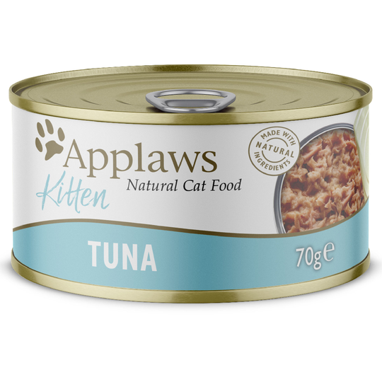 Applaws in Broth -kissanruoka 6 x 70 g - kitten-tonnikala