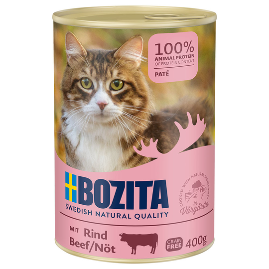 Bozita 6 x 400 g - nautapatee