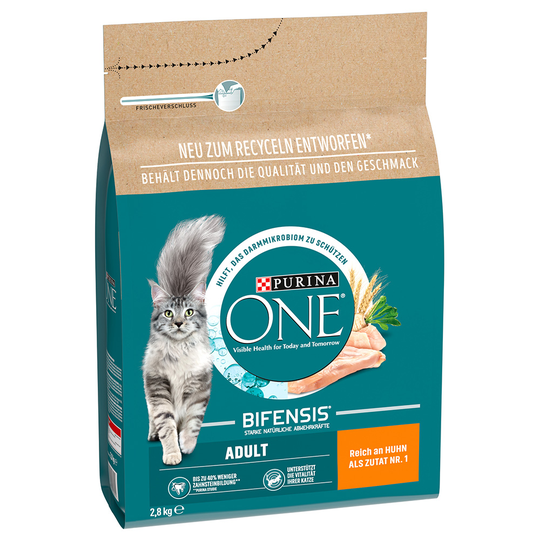 Purina ONE Adult Chicken & Whole Grain Cereals - 2,8 kg
