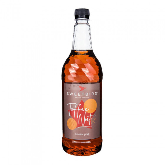 Makusiirappi Sweetbird "Toffee Nut", 1 l